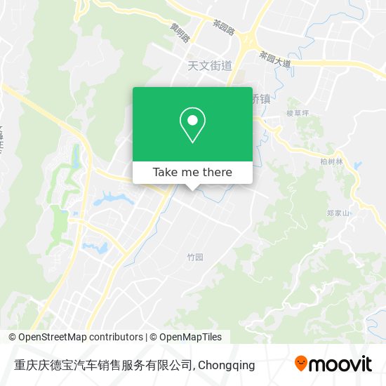 重庆庆德宝汽车销售服务有限公司 map