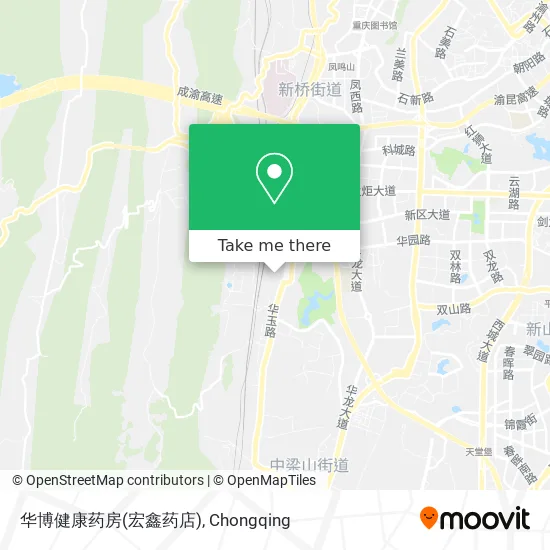 华博健康药房(宏鑫药店) map