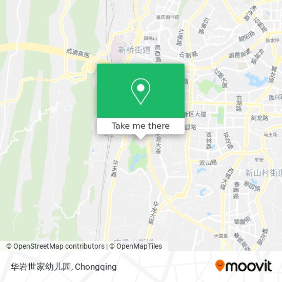 华岩世家幼儿园 map