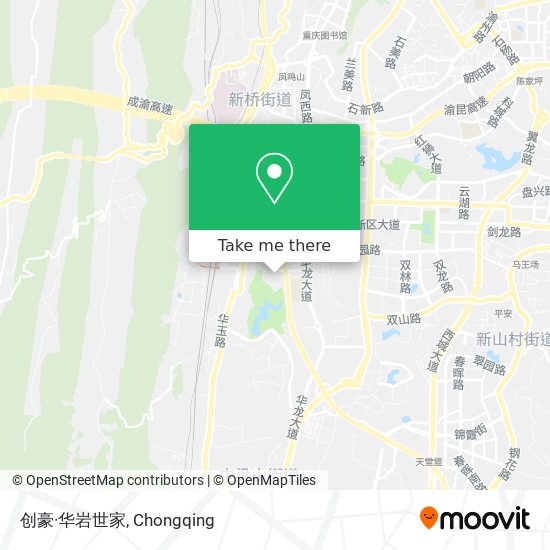 创豪·华岩世家 map