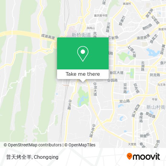 普天烤全羊 map