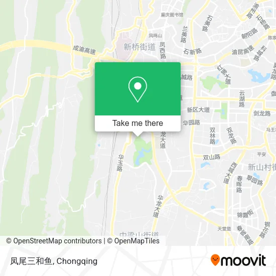 凤尾三和鱼 map