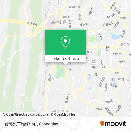 传铭汽车维修中心 map