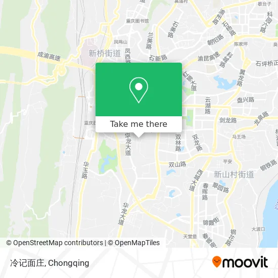 冷记面庄 map