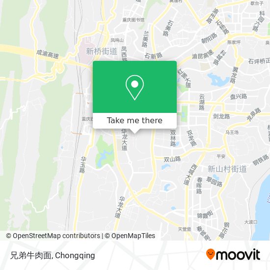 兄弟牛肉面 map