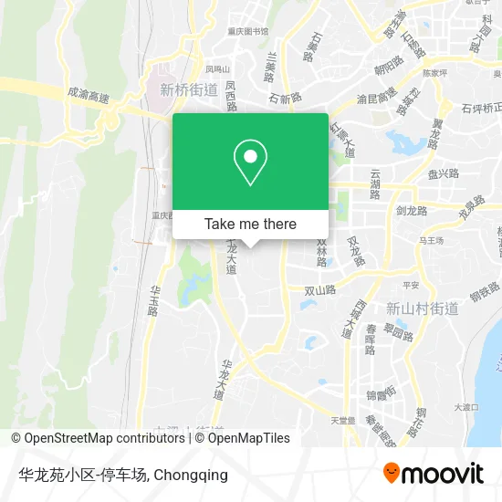 华龙苑小区-停车场 map