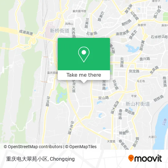 重庆电大翠苑小区 map