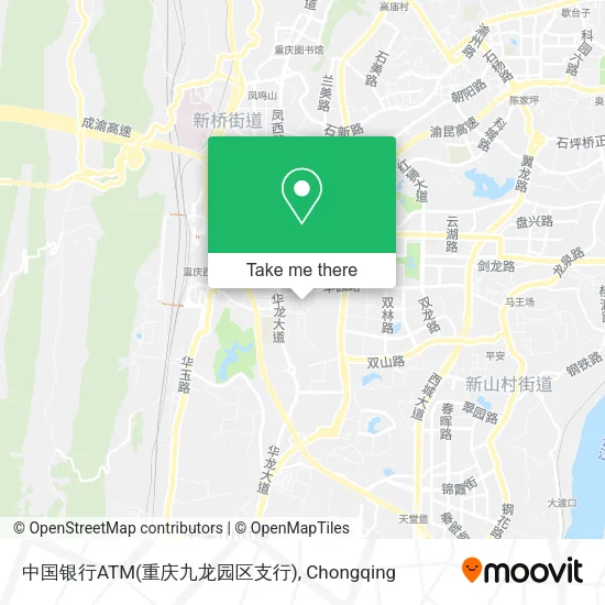 中国银行ATM(重庆九龙园区支行) map