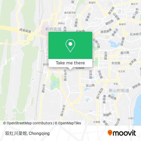 双红川菜馆 map