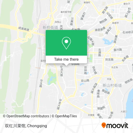 双红川菜馆 map