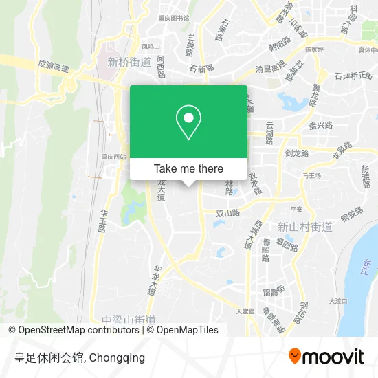 皇足休闲会馆 map