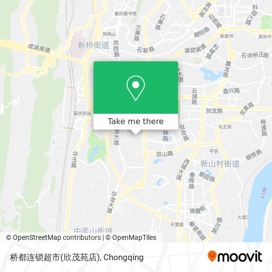 桥都连锁超市(欣茂苑店) map