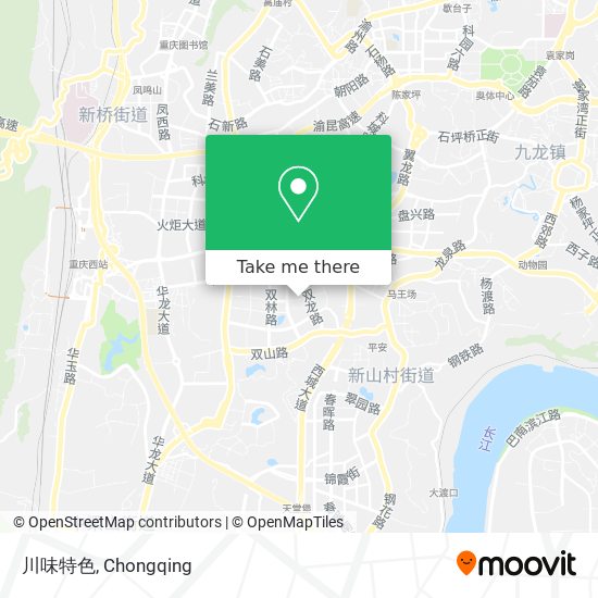 川味特色 map
