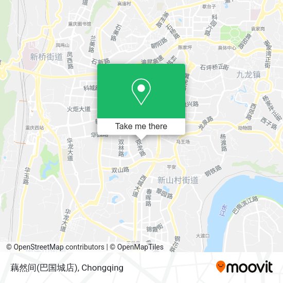 藕然间(巴国城店) map