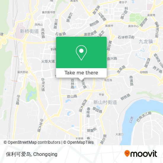 保利可爱岛 map