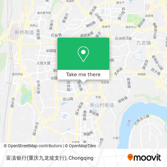 富滇银行(重庆九龙坡支行) map