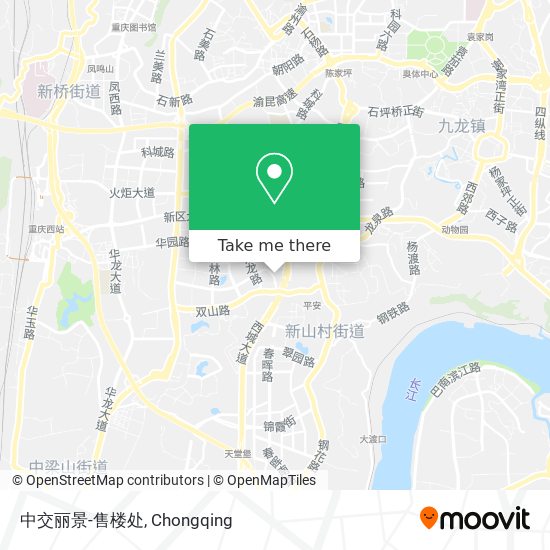 中交丽景-售楼处 map
