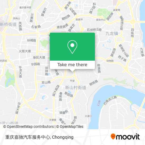重庆嘉驰汽车服务中心 map