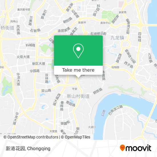 新港花园 map