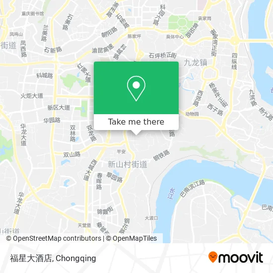 福星大酒店 map