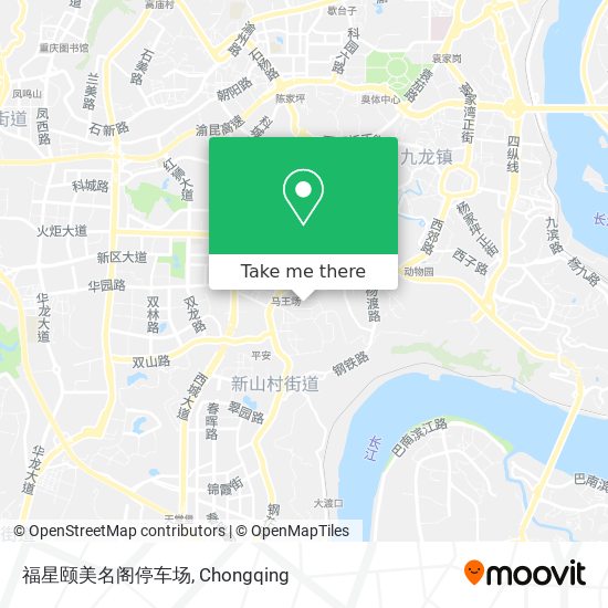 福星颐美名阁停车场 map