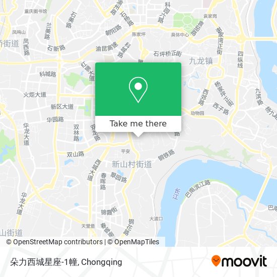 朵力西城星座-1幢 map