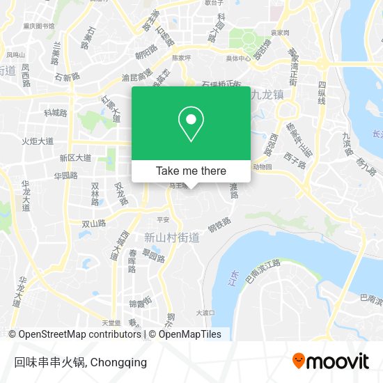 回味串串火锅 map