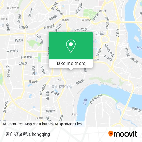 唐自禄诊所 map