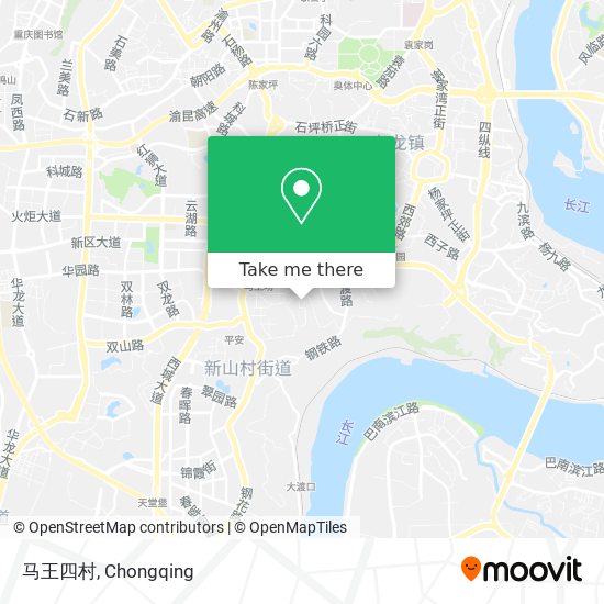 马王四村 map