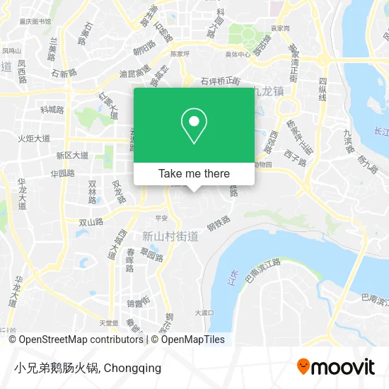 小兄弟鹅肠火锅 map