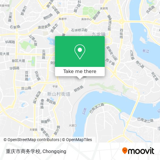 重庆市商务学校 map