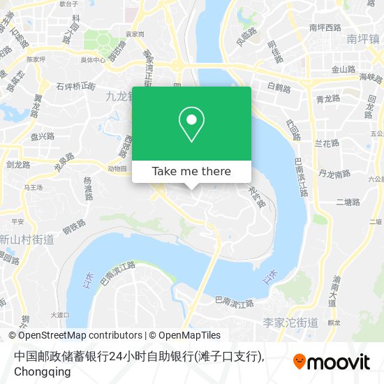 中国邮政储蓄银行24小时自助银行(滩子口支行) map