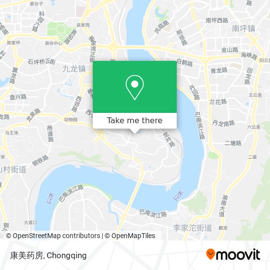 康美药房 map