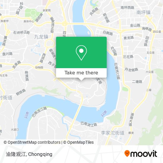 渝隆观江 map