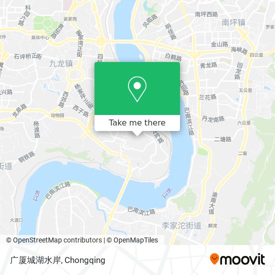 广厦城湖水岸 map