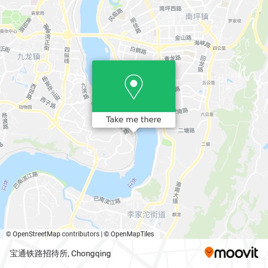 宝通铁路招待所 map