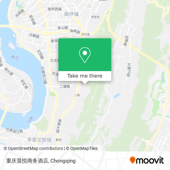 重庆晨悦商务酒店 map