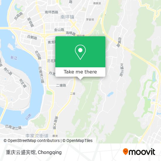 重庆云盛宾馆 map