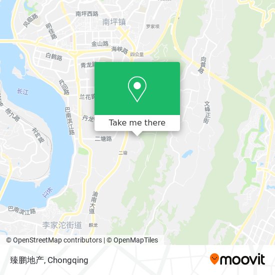 臻鹏地产 map