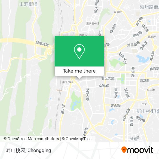 畔山桃园 map
