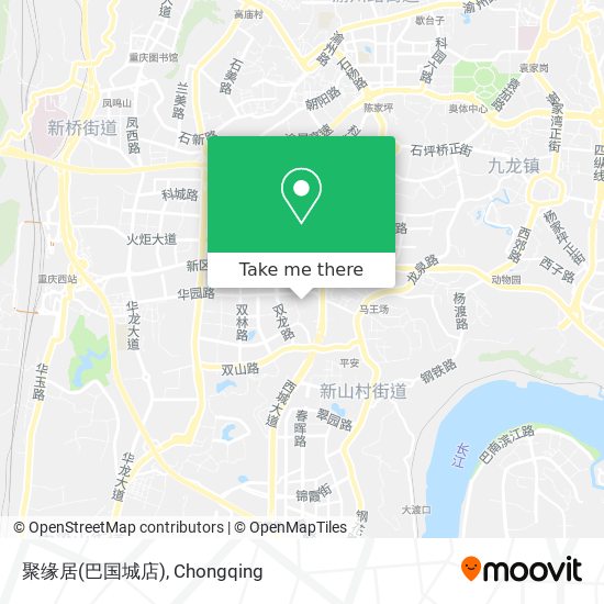 聚缘居(巴国城店) map