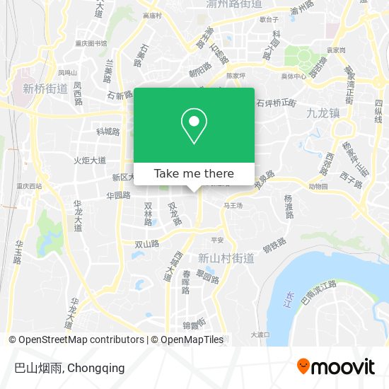 巴山烟雨 map