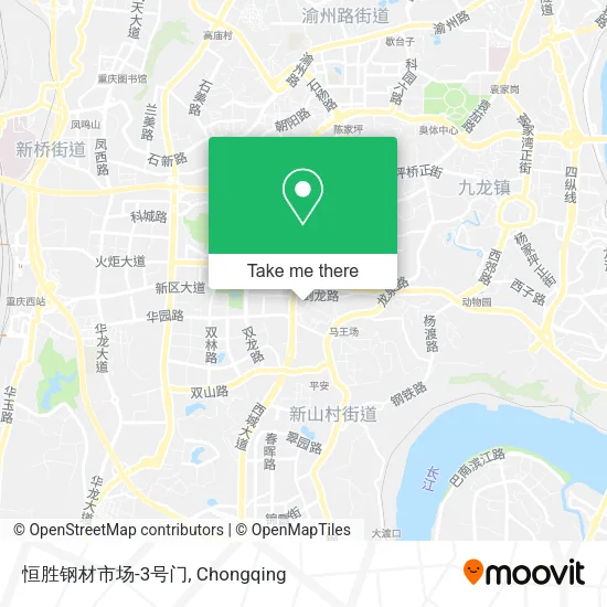 恒胜钢材市场-3号门 map