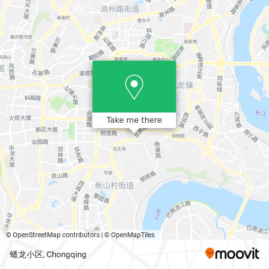 蟠龙小区 map