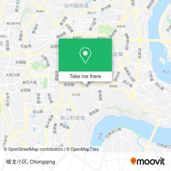 蟠龙小区 map