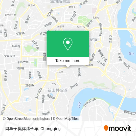 周羊子奥体烤全羊 map