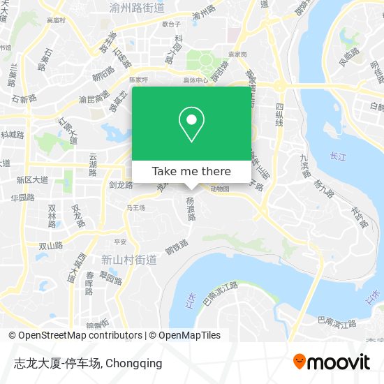 志龙大厦-停车场 map