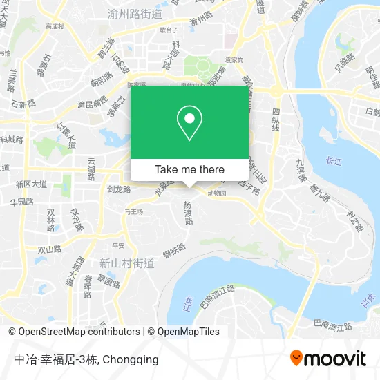 中冶·幸福居-3栋 map