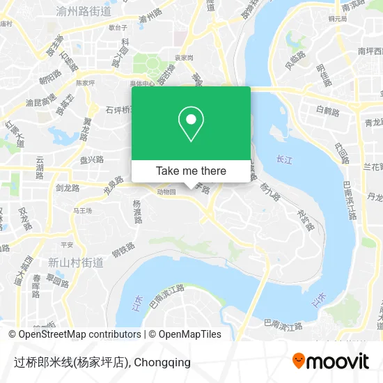 过桥郎米线(杨家坪店) map