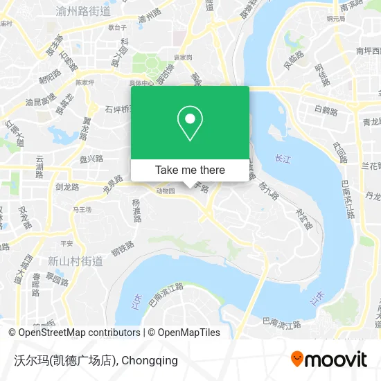 沃尔玛(凯德广场店) map